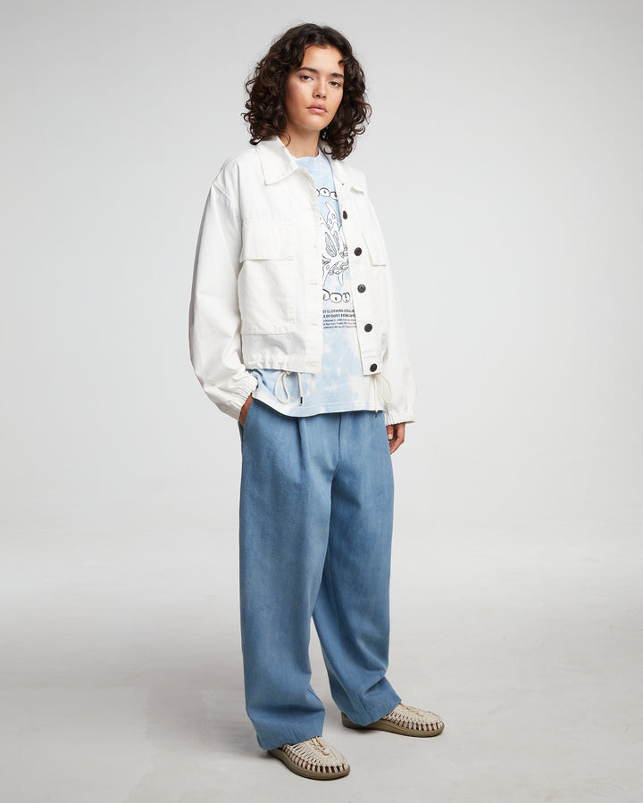 G.o.D Worker Shirt Ripstop Milk