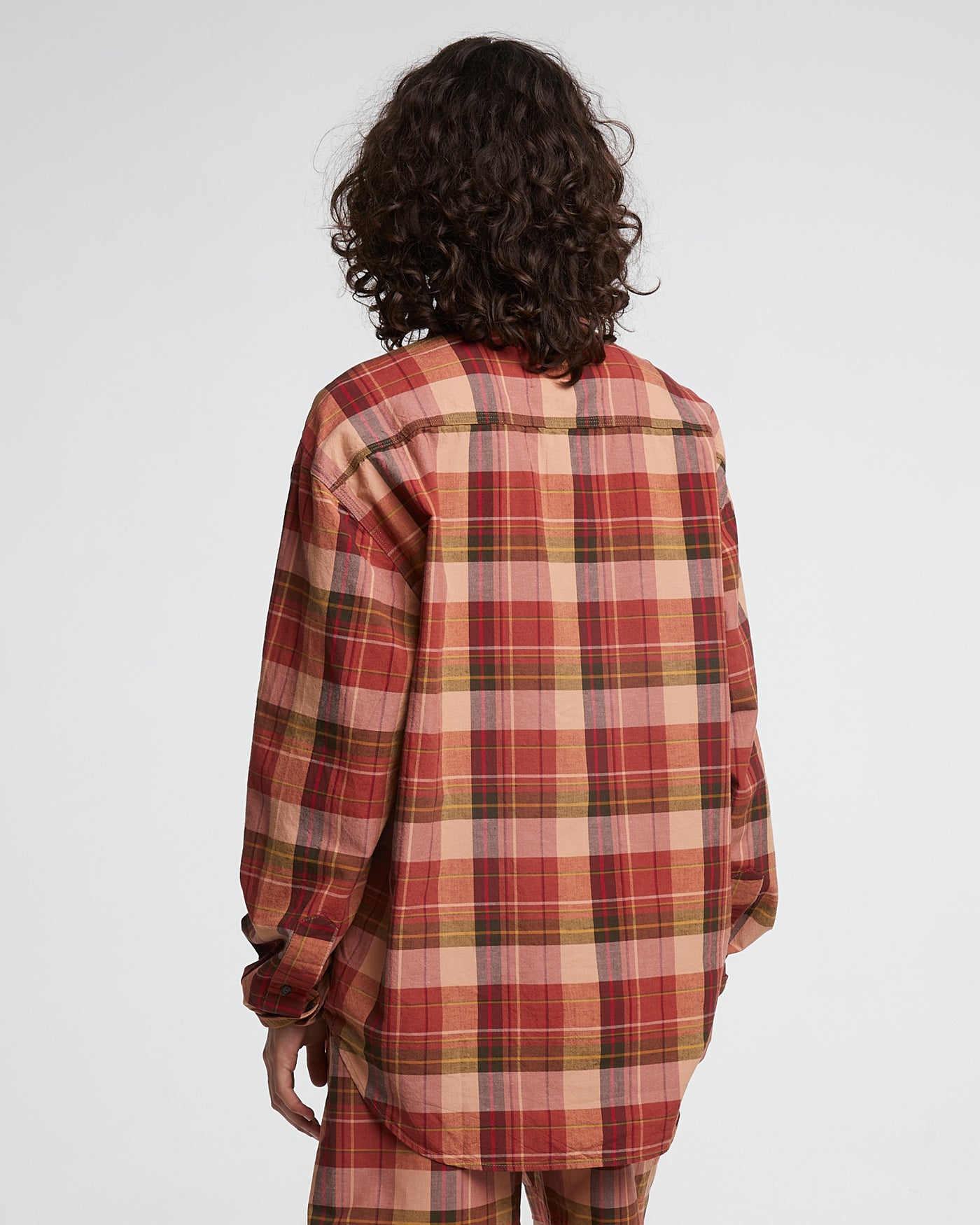 G.o.D Mechanic Shirt Voodoo Check Sienna