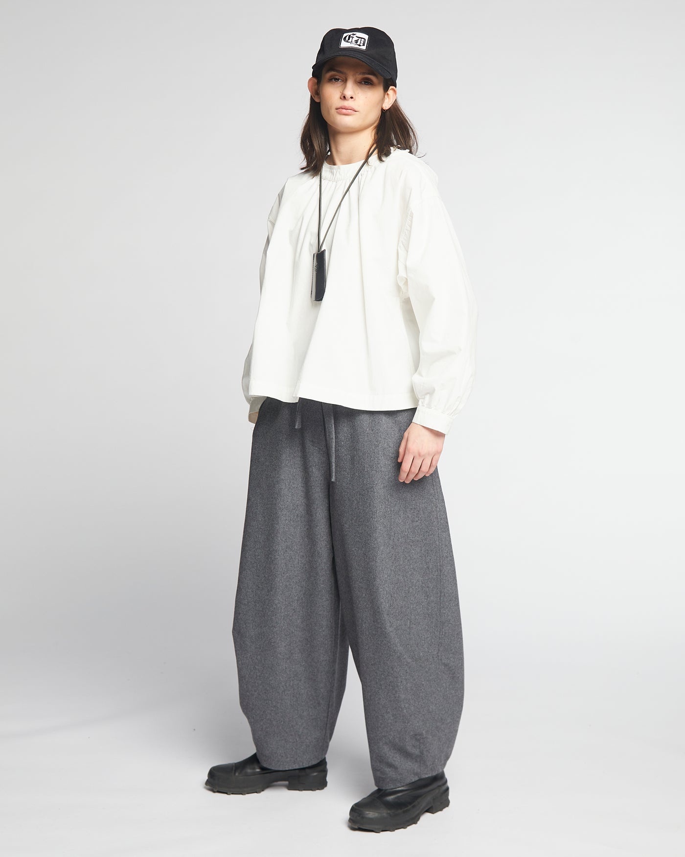 G.o.D Harvest Smock Massaya Cotton White