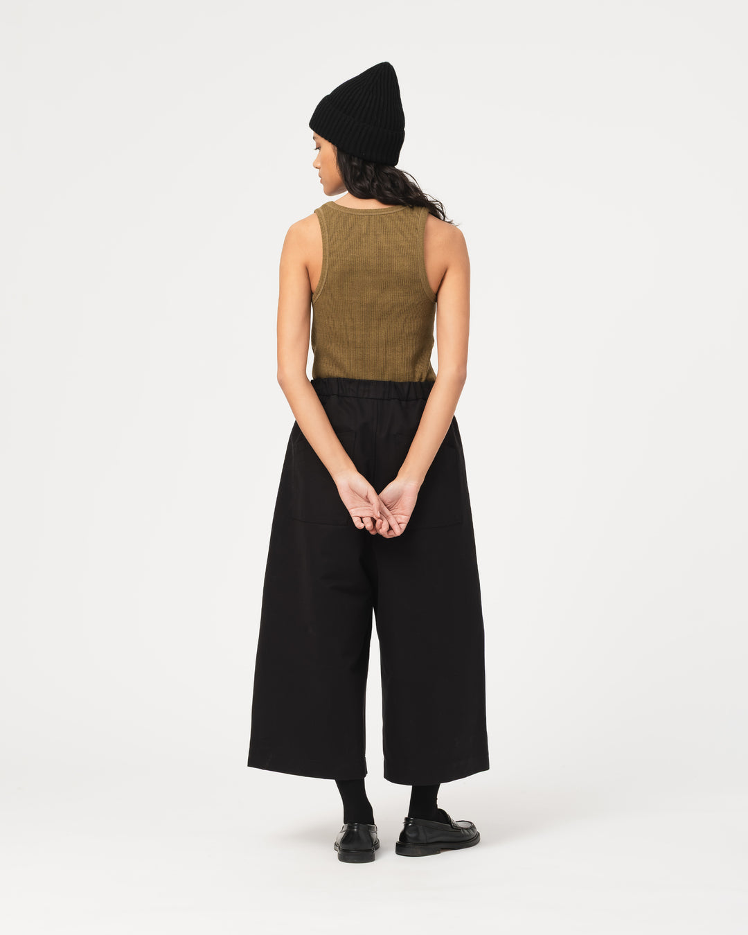 G.o.D Body Top Military Rib Jersey Olive