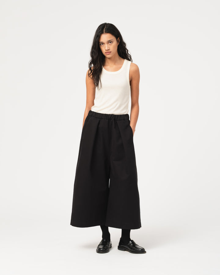 G.o.D Body Top Rib Wool Off White