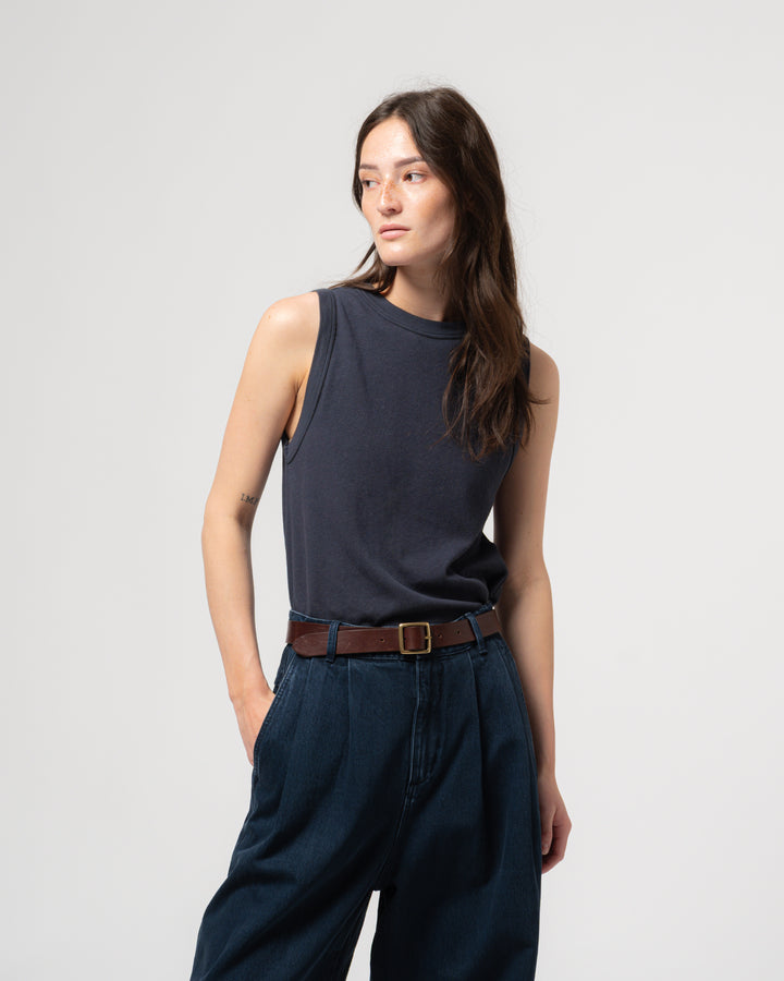 GoD ジョニートップ コットンヘンプ インディア ブルー