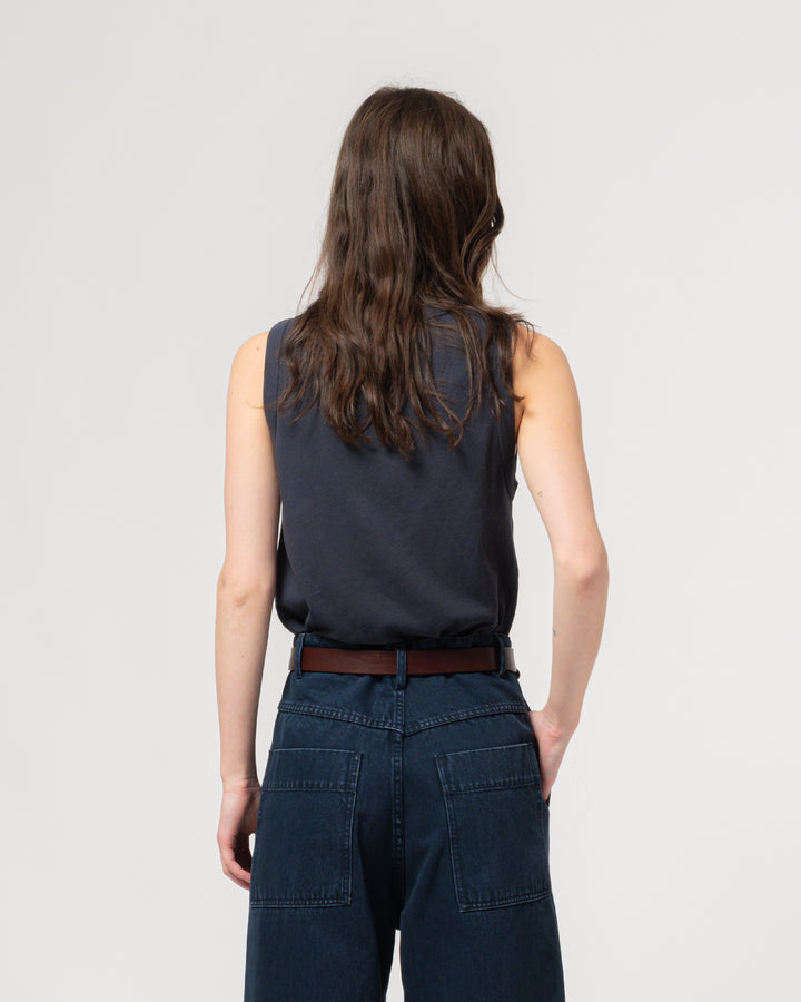 GoD ジョニートップ コットンヘンプ インディア ブルー