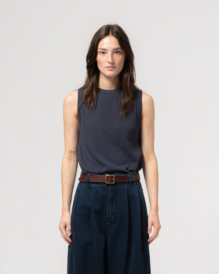 GoD ジョニートップ コットンヘンプ インディア ブルー