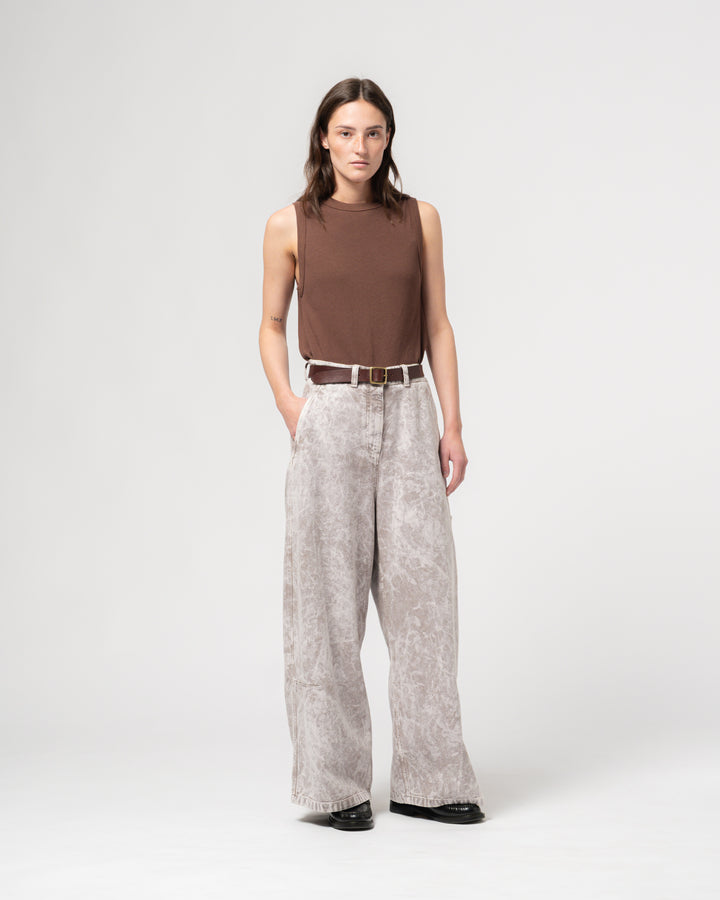 GoD ジョニートップ コットンヘンプ アズテックブラウン