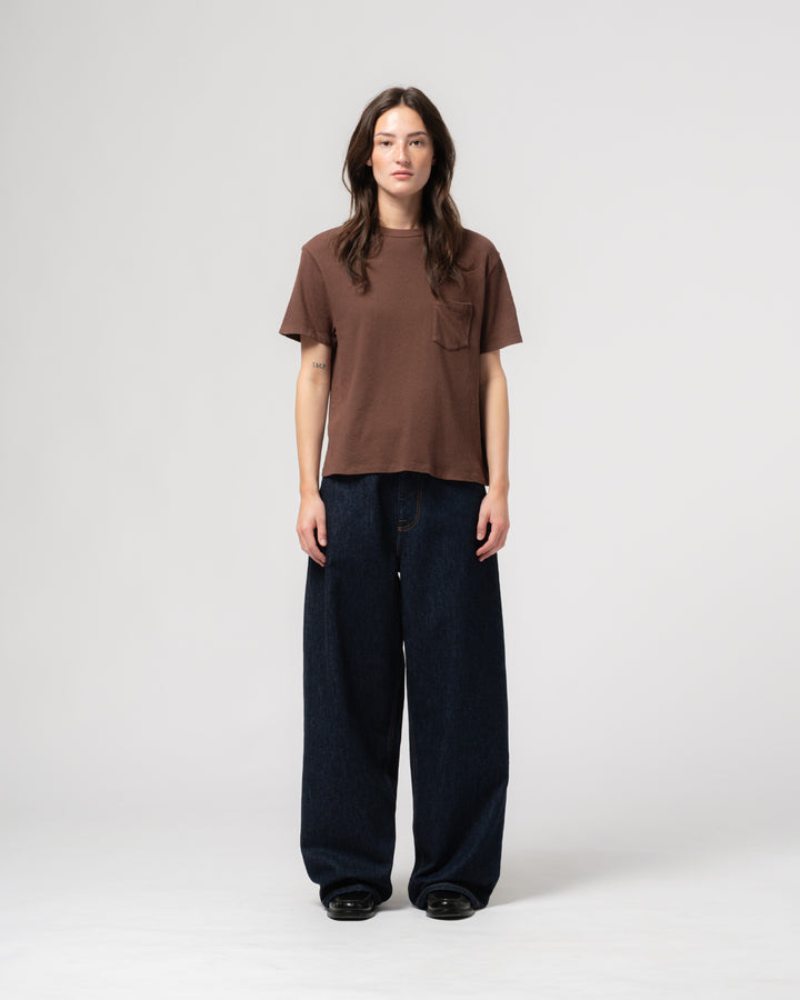 GoD ポケットT コットンヘンプ アズテックブラウン