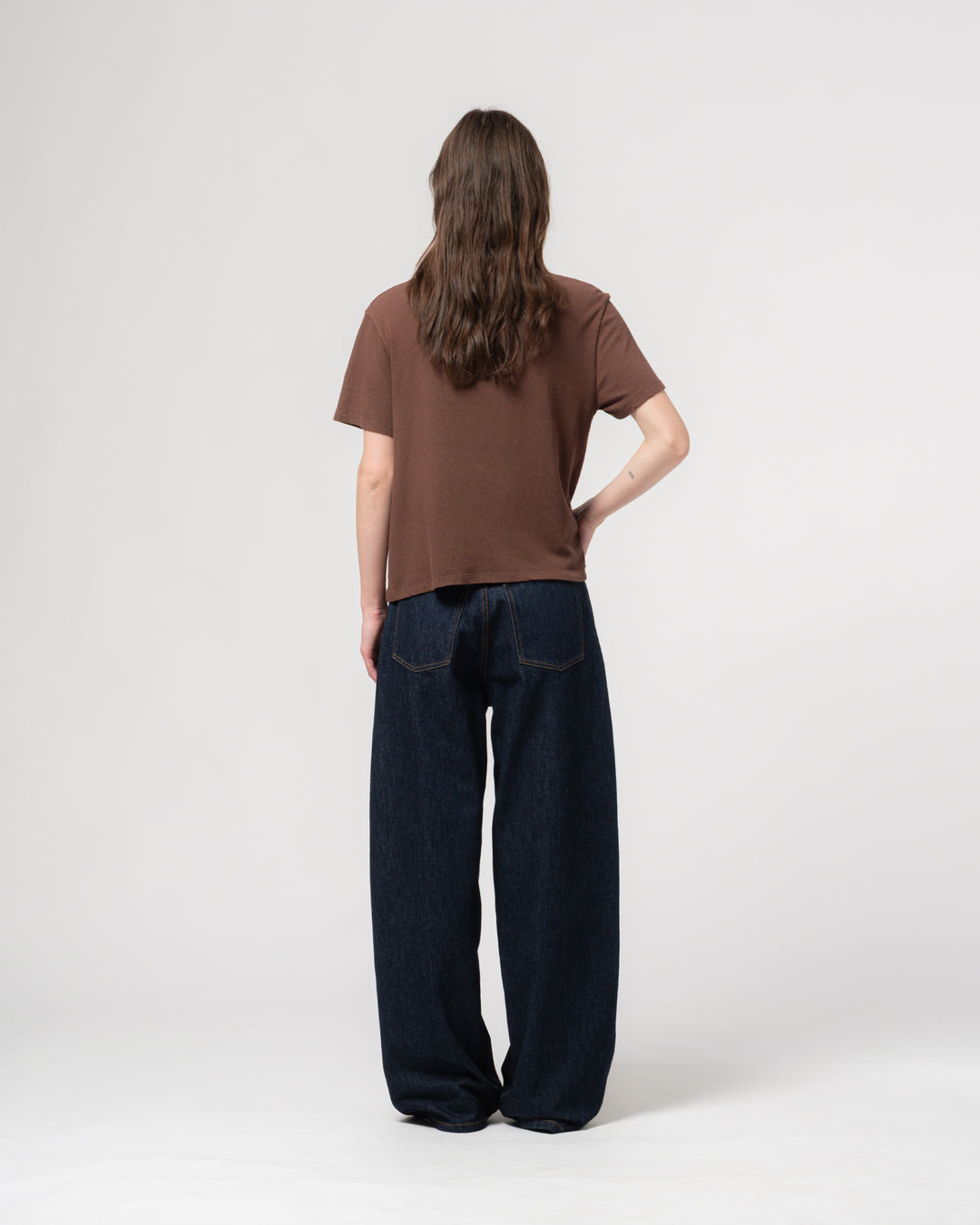 GoD ポケットT コットンヘンプ アズテックブラウン