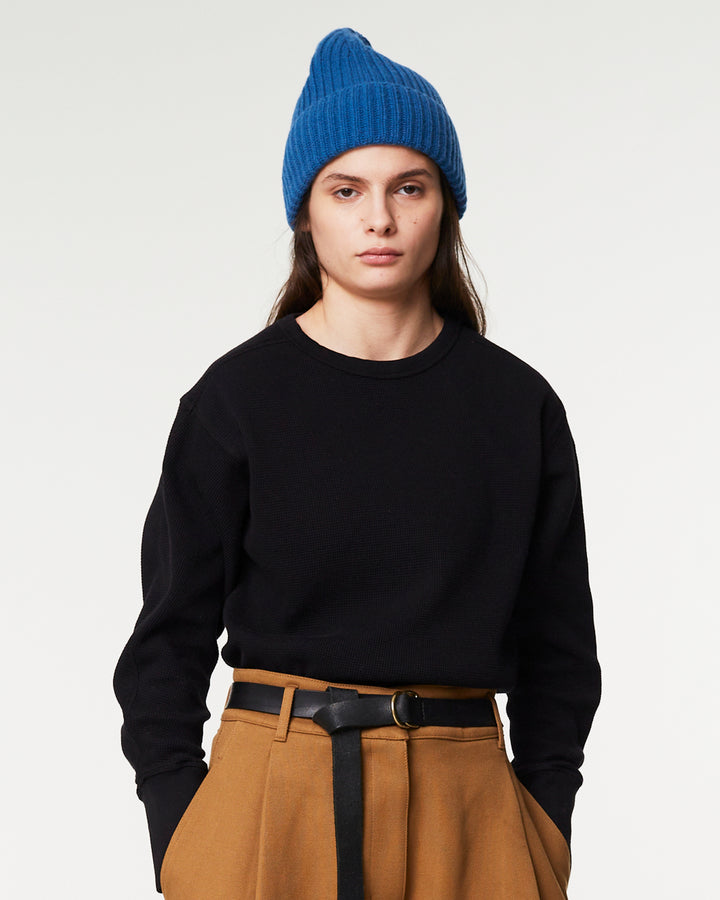 G.o.D Thermo L/S Waffle Jersey Black