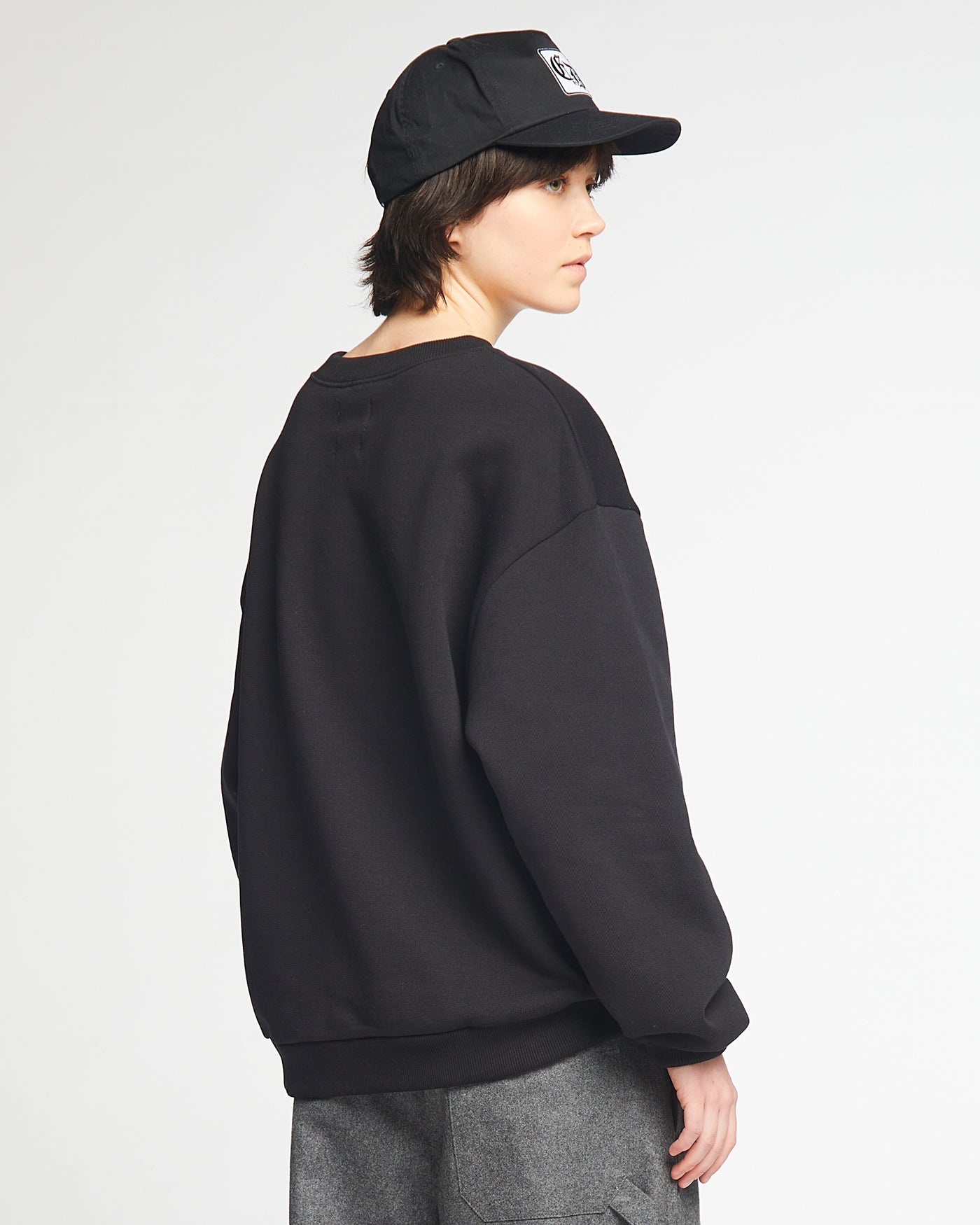G.o.D Detroit Sweater Basic Cotton Fleece Black