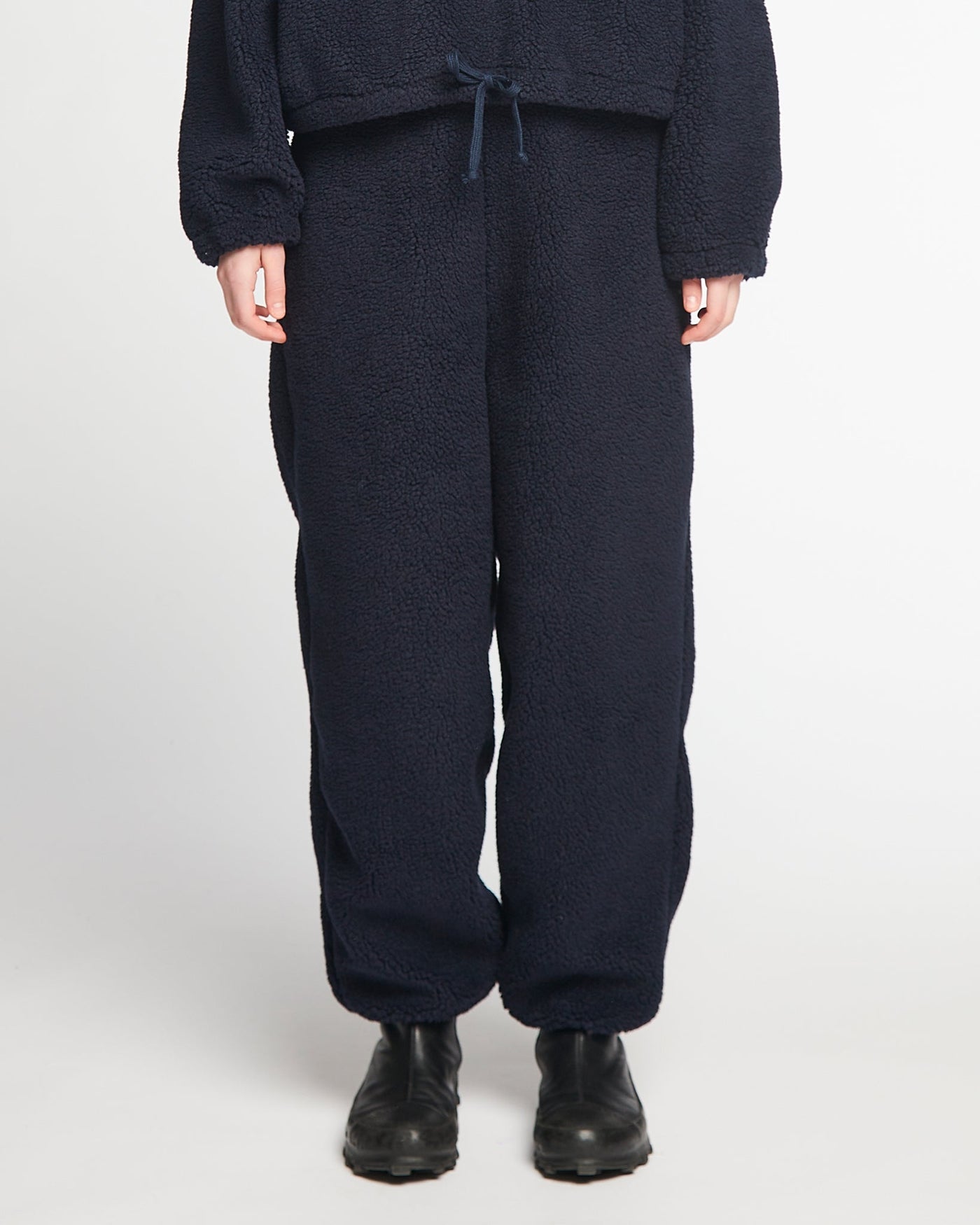 G.o.D Jamie Pants Teddy Fleece Navy