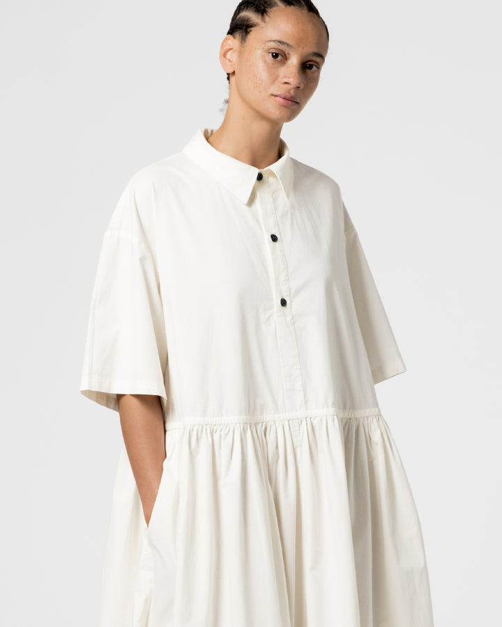G.o.D Jezabel Dress Poplin Milk