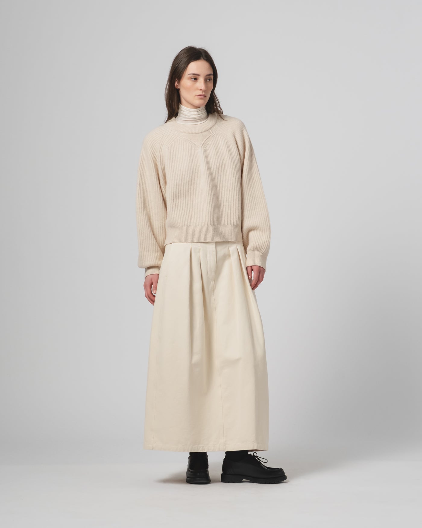 G.o.D Puddle Sweater Delta Wheat
