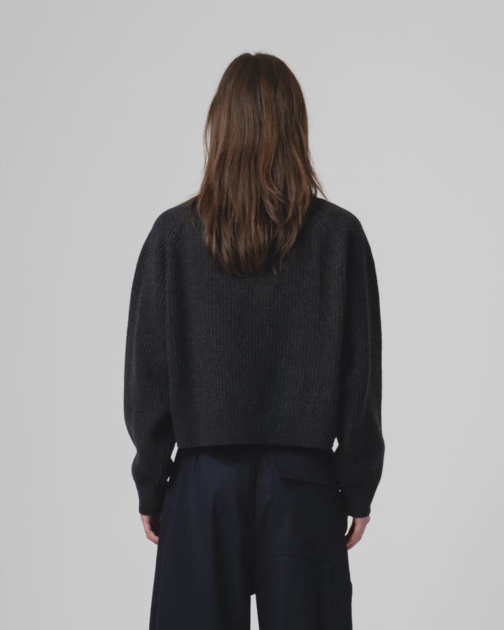 G.o.D Puddle Sweater Delta Asphalt