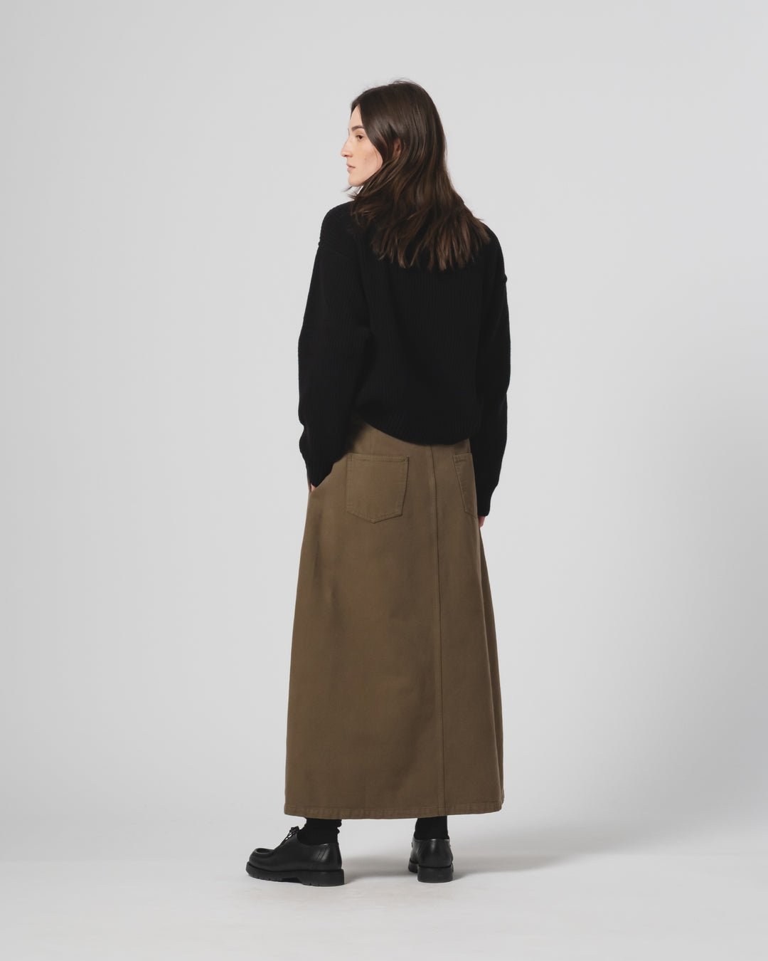 G.o.D Fly Deck Sweater Yarn Delta Black