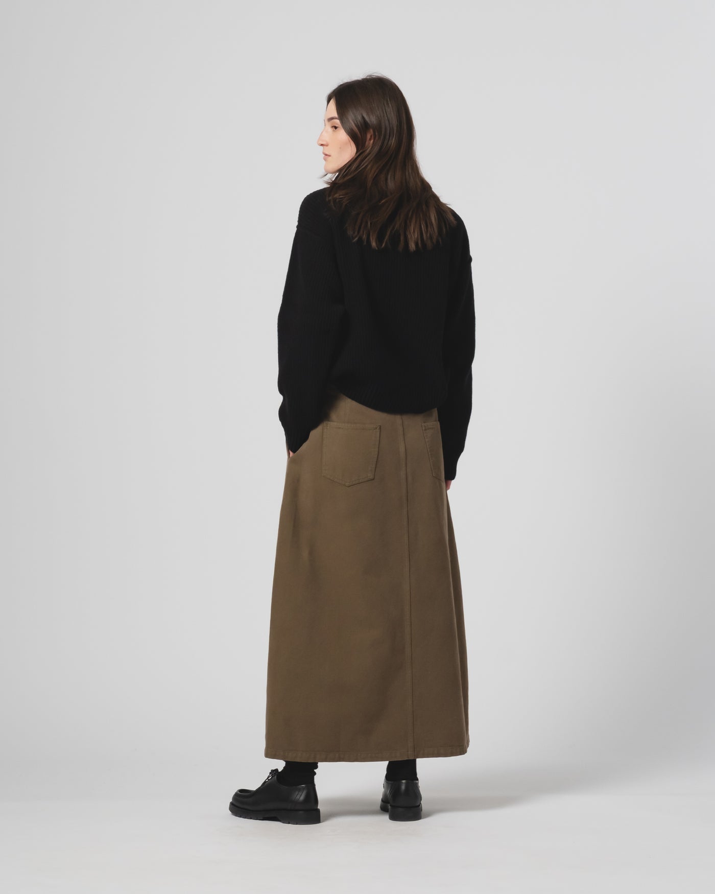 G.o.D Fly Deck Sweater Yarn Delta Black