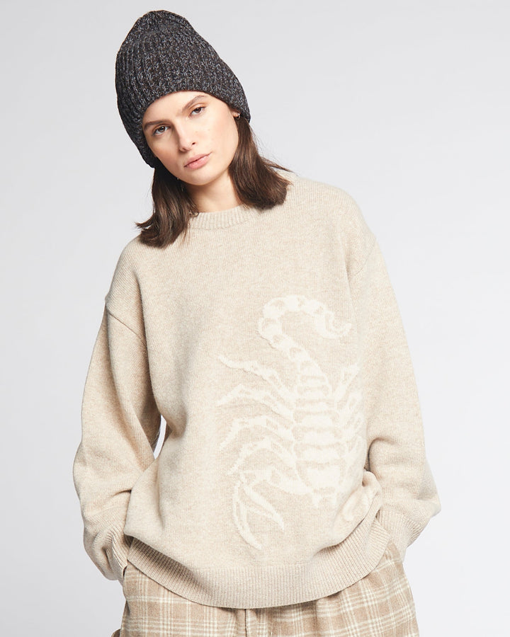 G.o.D Scorpio Sweater Delta Oatmeal