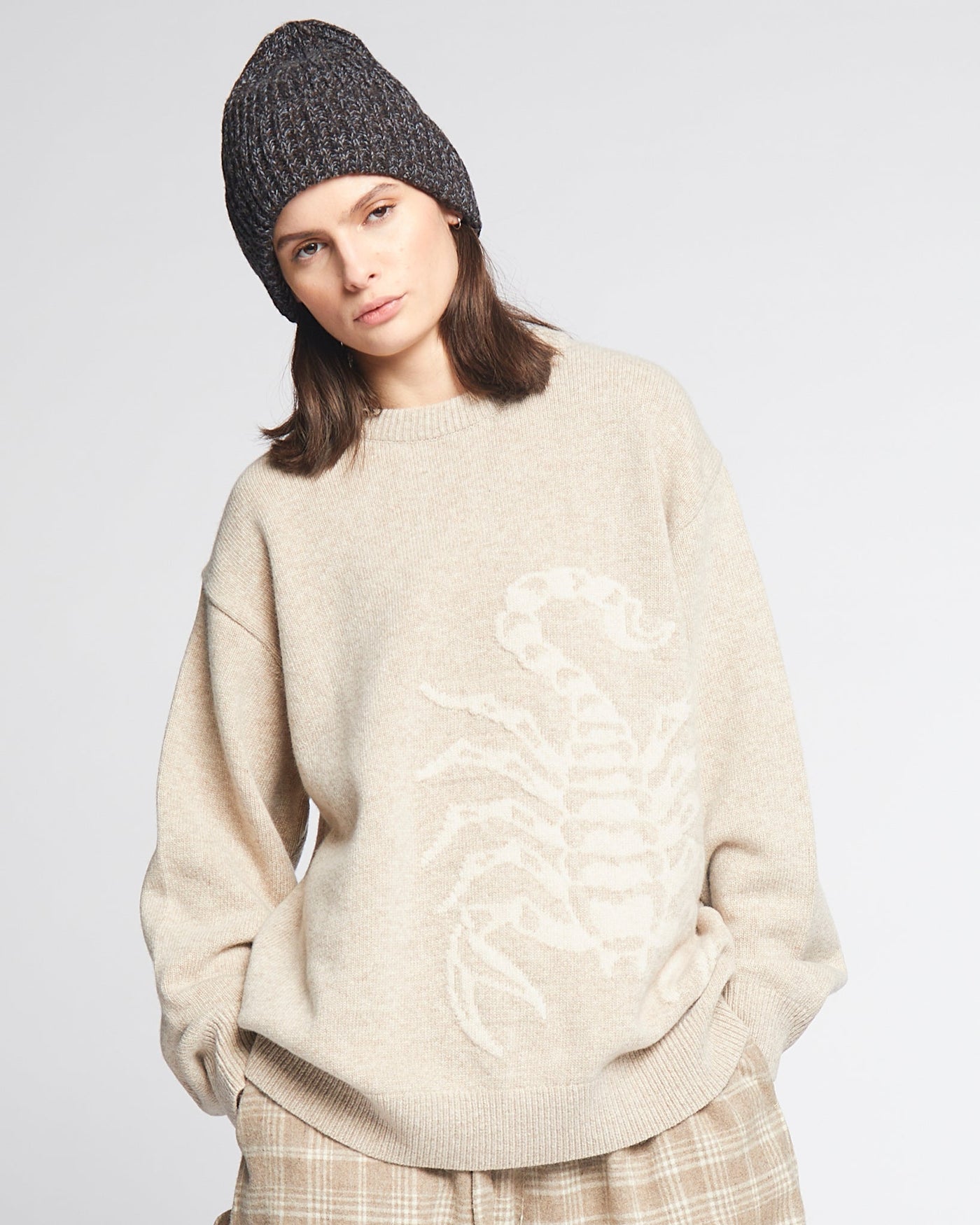 G.o.D Scorpio Sweater Delta Oatmeal