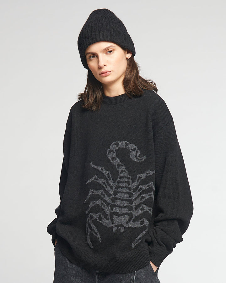G.o.D Scorpio Sweater Delta Black