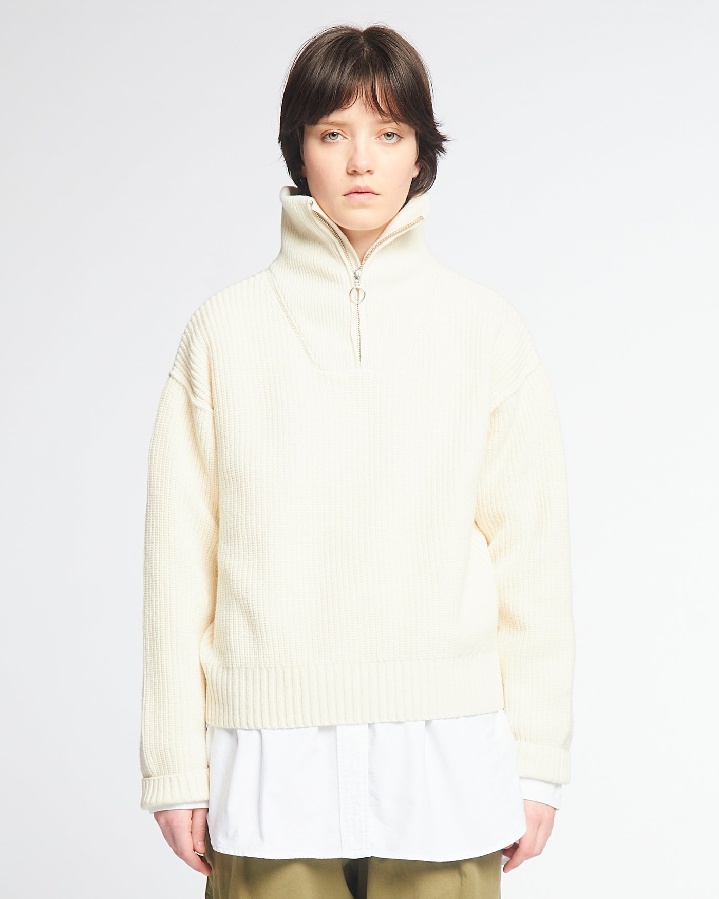 G.o.D Fly Deck Sweater Delta Off White