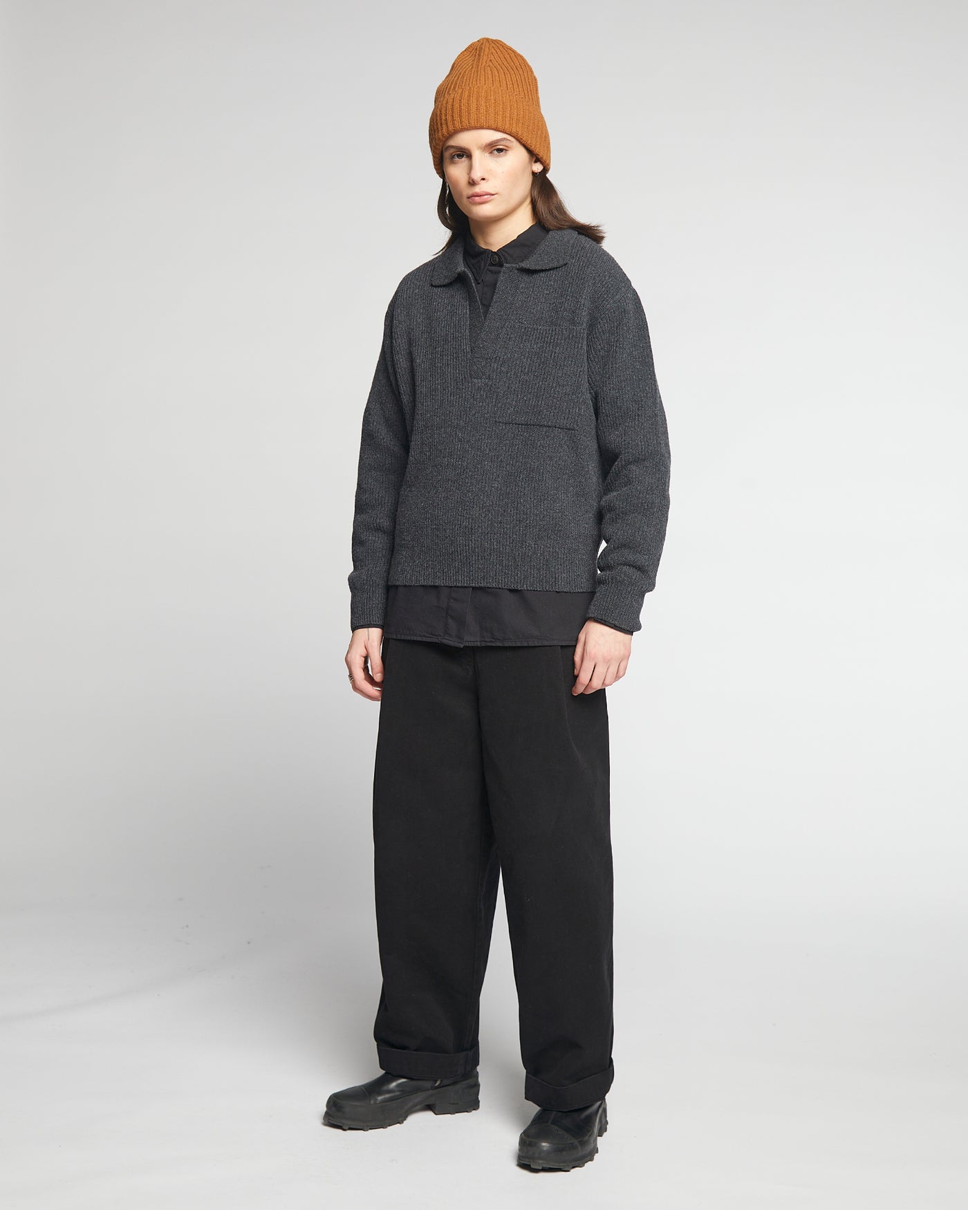 G.o.D Wool Cashmere Beanie Capuccino