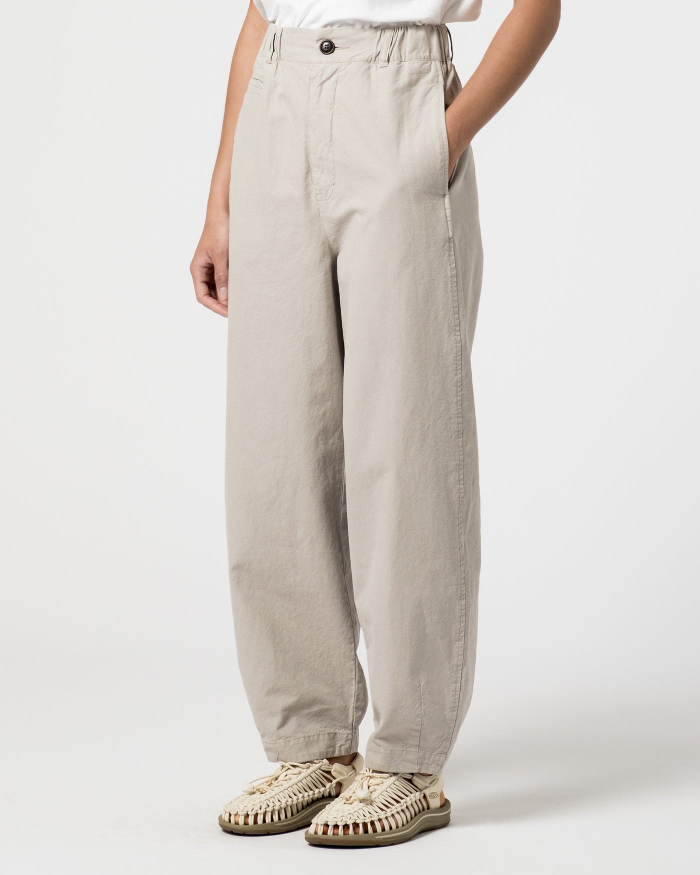 G.o.D Pasha Pants Cotton Linen Oyster