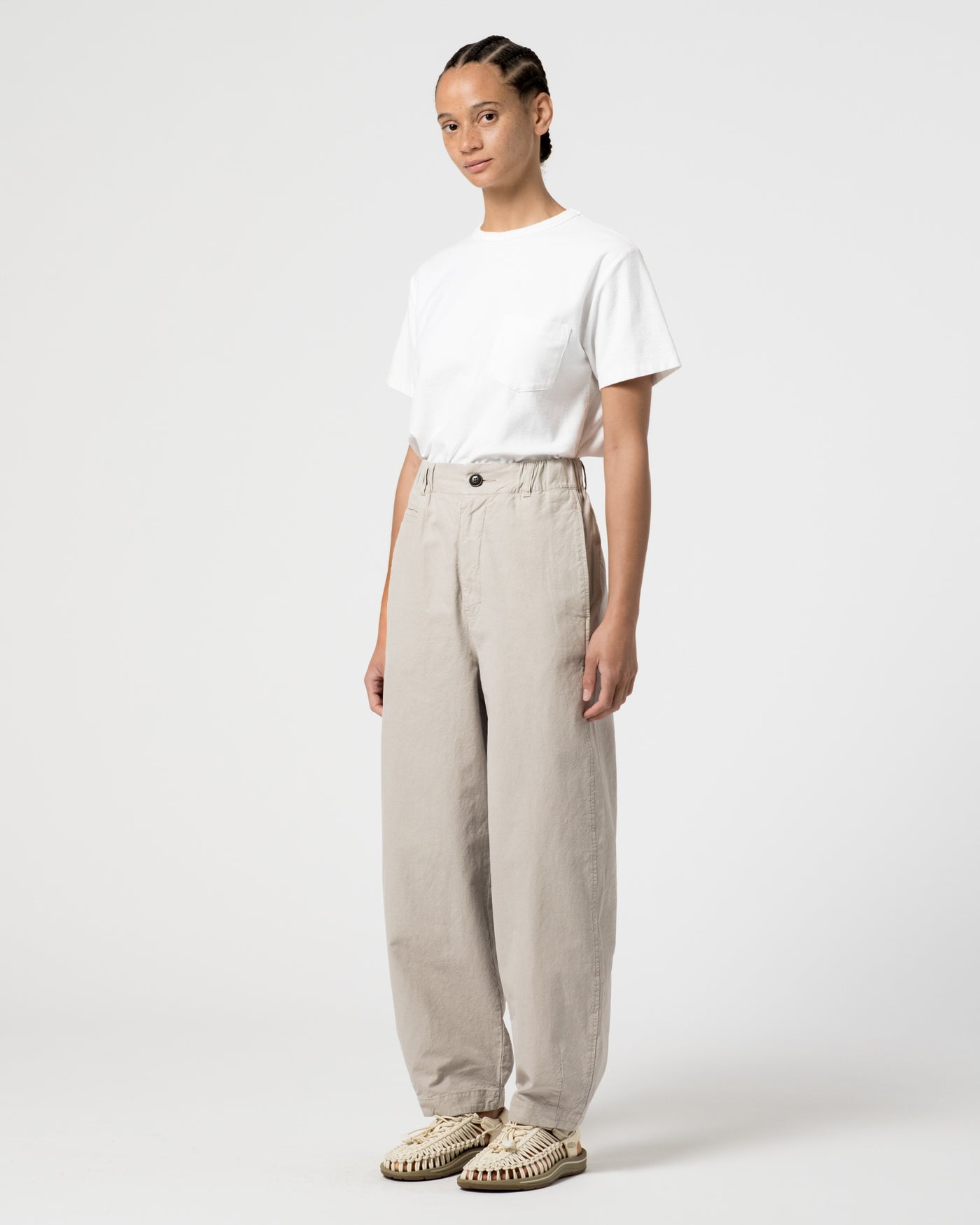 G.o.D Pasha Pants Cotton Linen Oyster