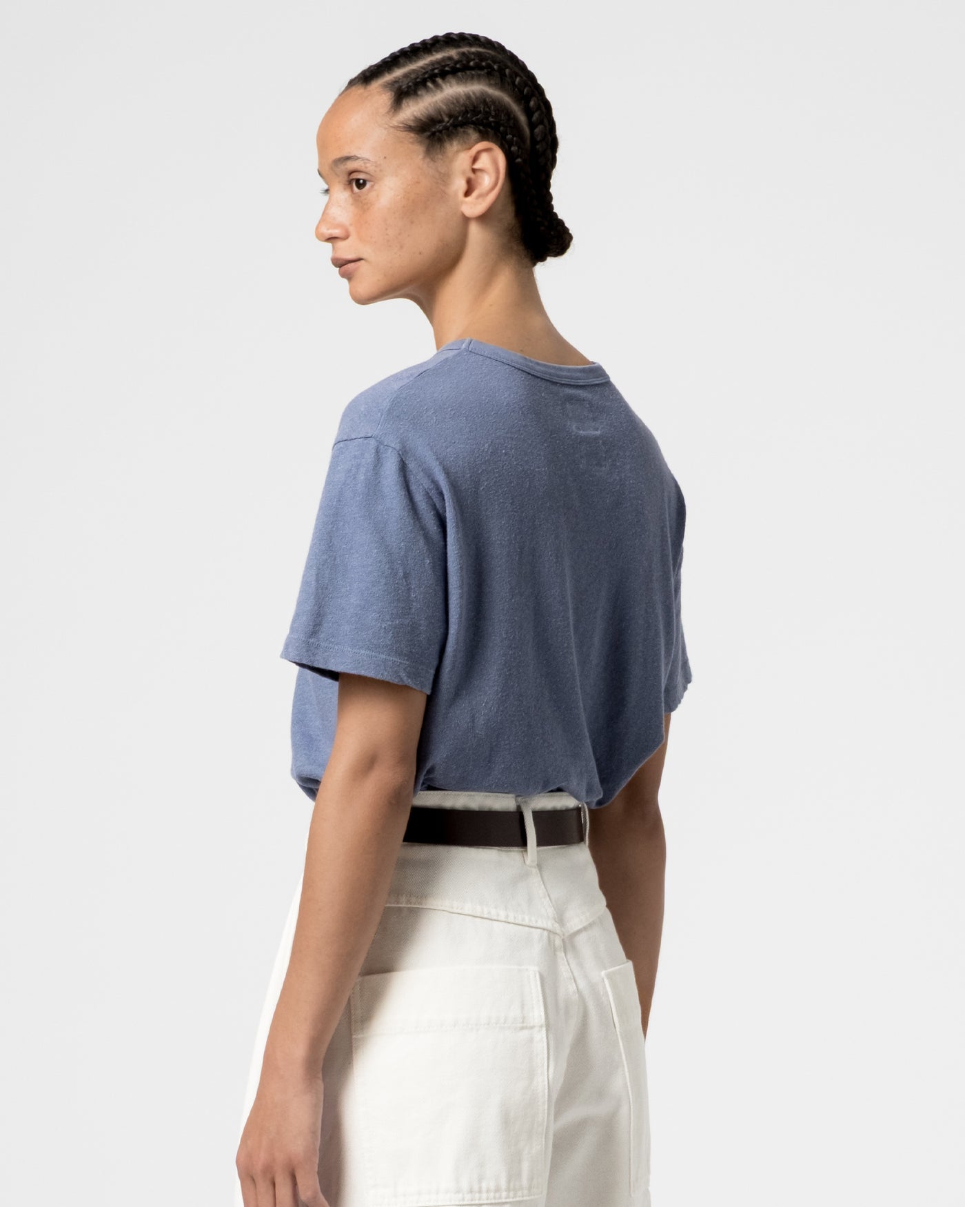 G.o.D Pocket T Cotton Hemp Riviera Blue