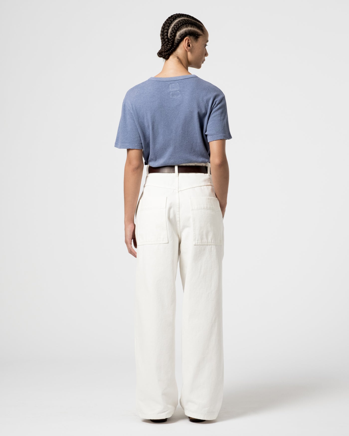 G.o.D Pocket T Cotton Hemp Riviera Blue