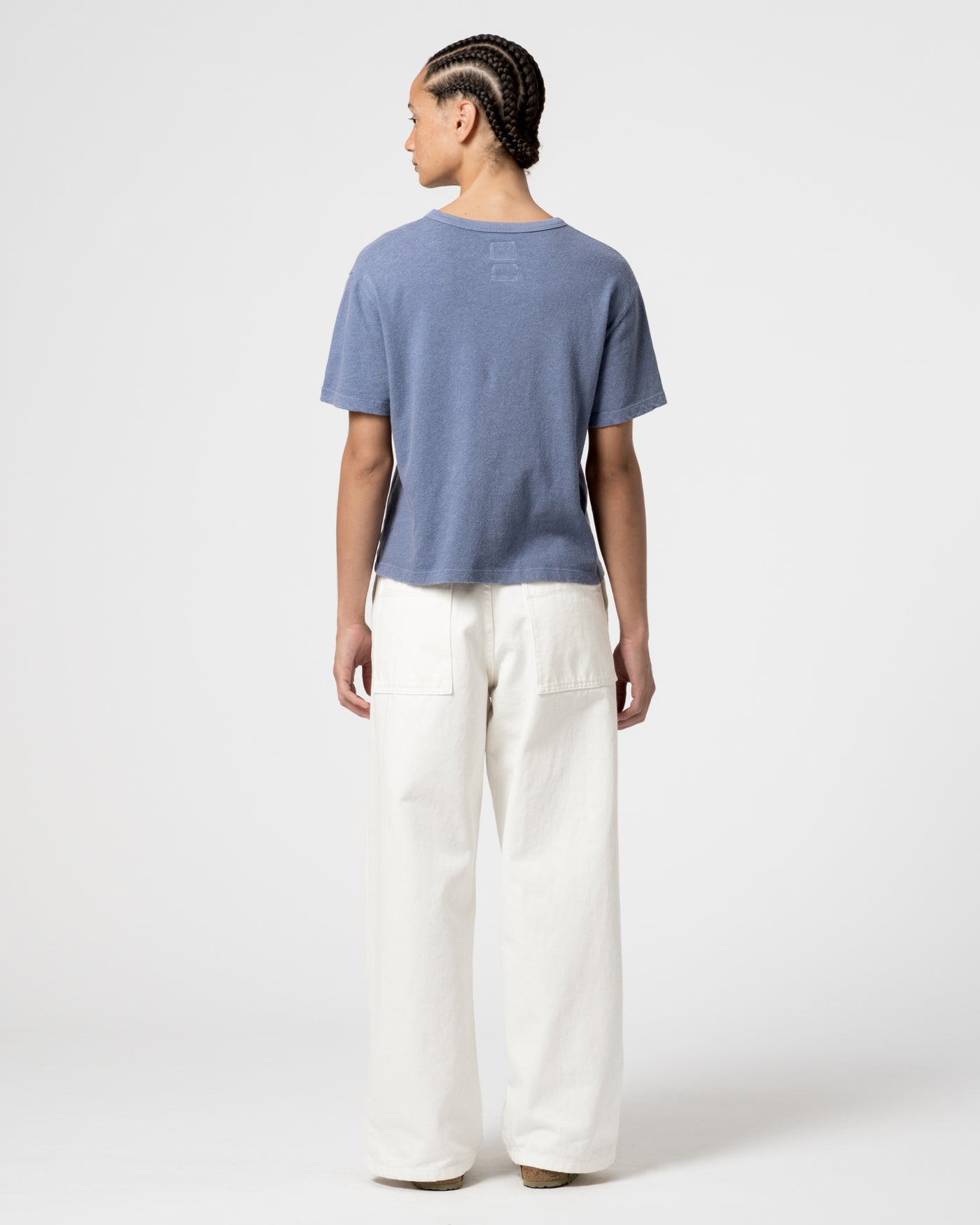 G.o.D Pocket T Cotton Hemp Riviera Blue