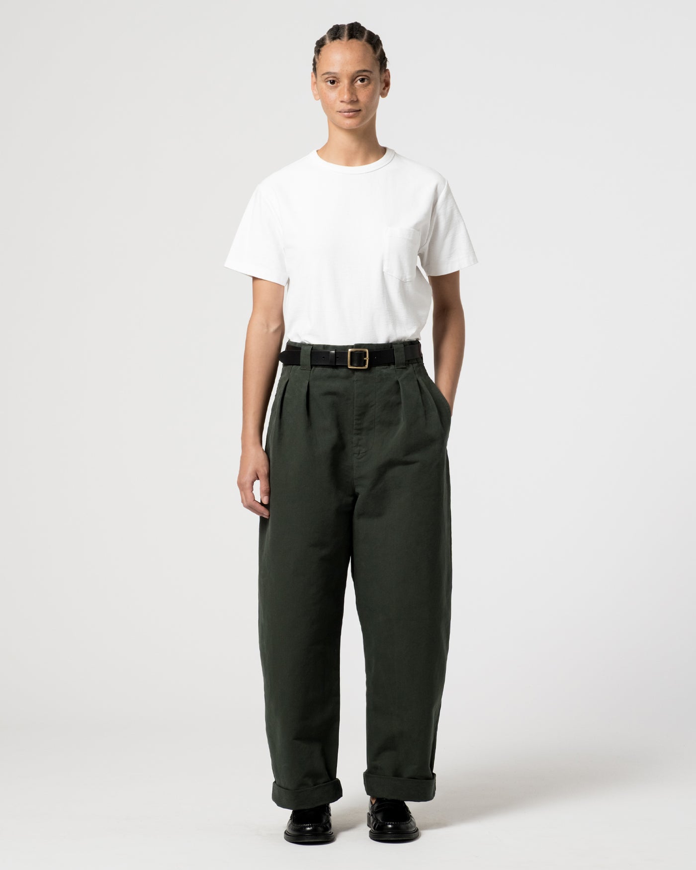 G.o.D Pocket T Organic Open End Jersey White