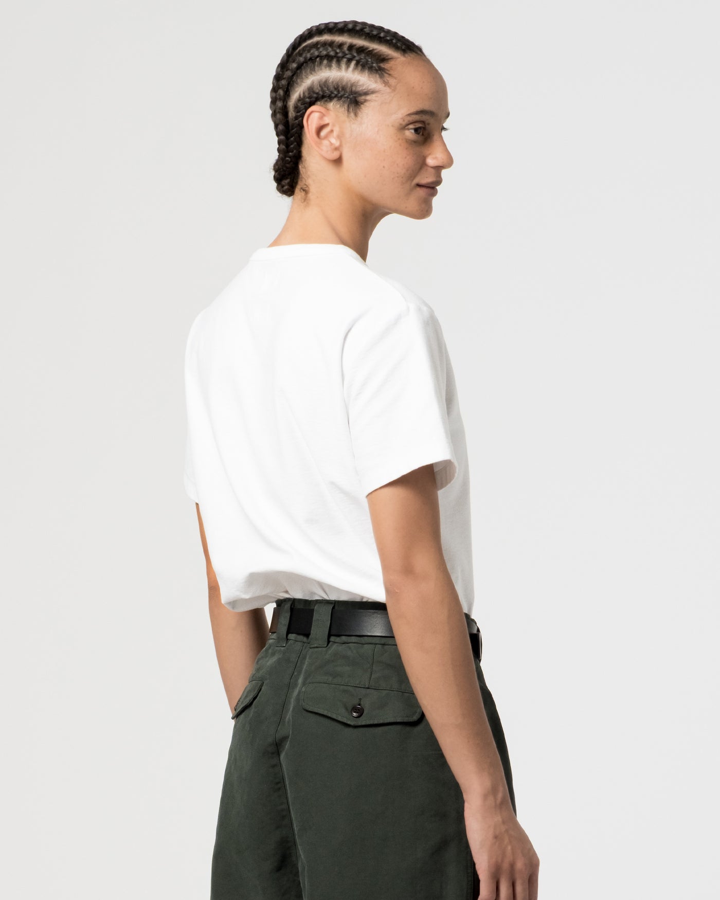 G.o.D Pocket T Organic Open End Jersey White