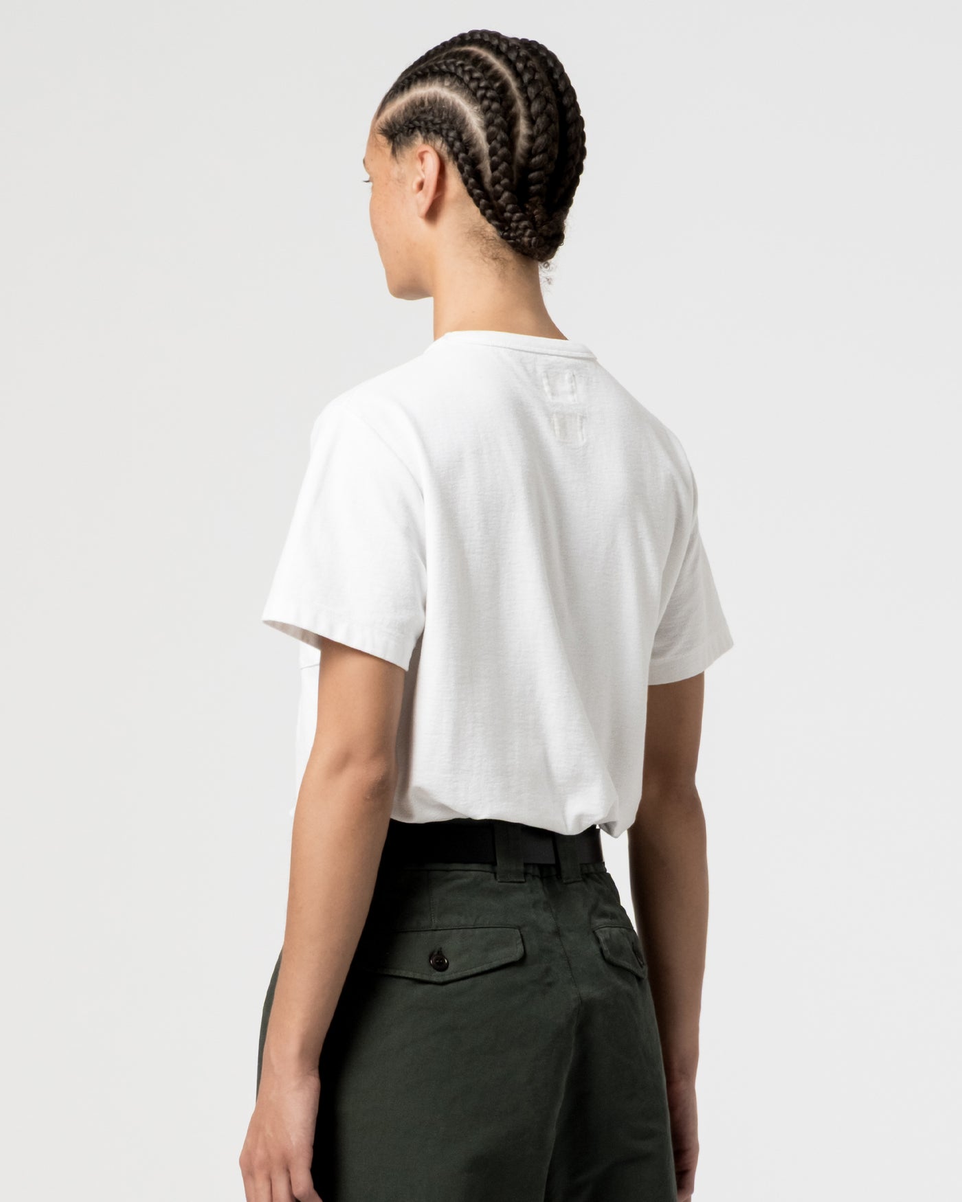 G.o.D Pocket T Organic Open End Jersey White