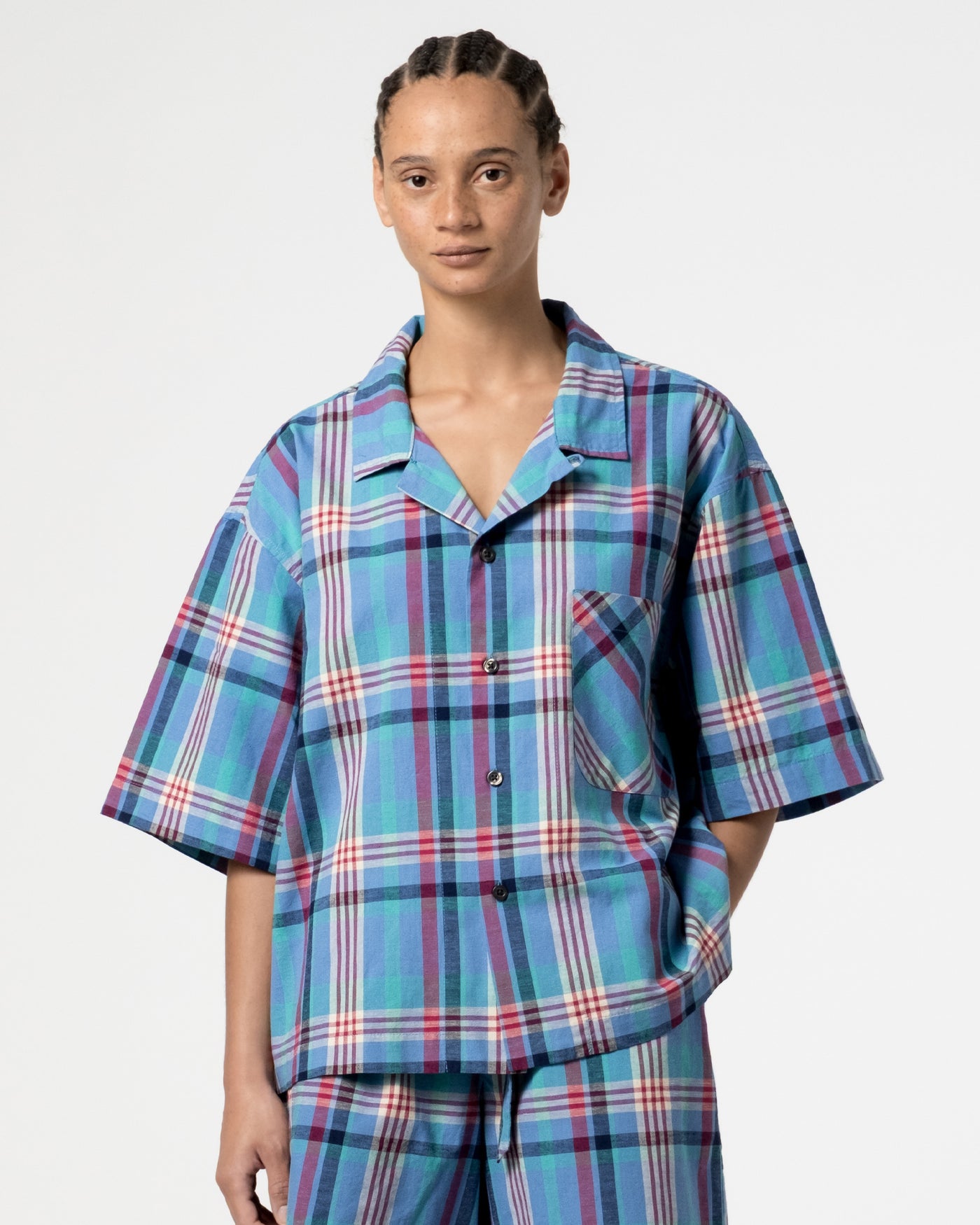 Summer Pyjama Chennai Check Multicolor