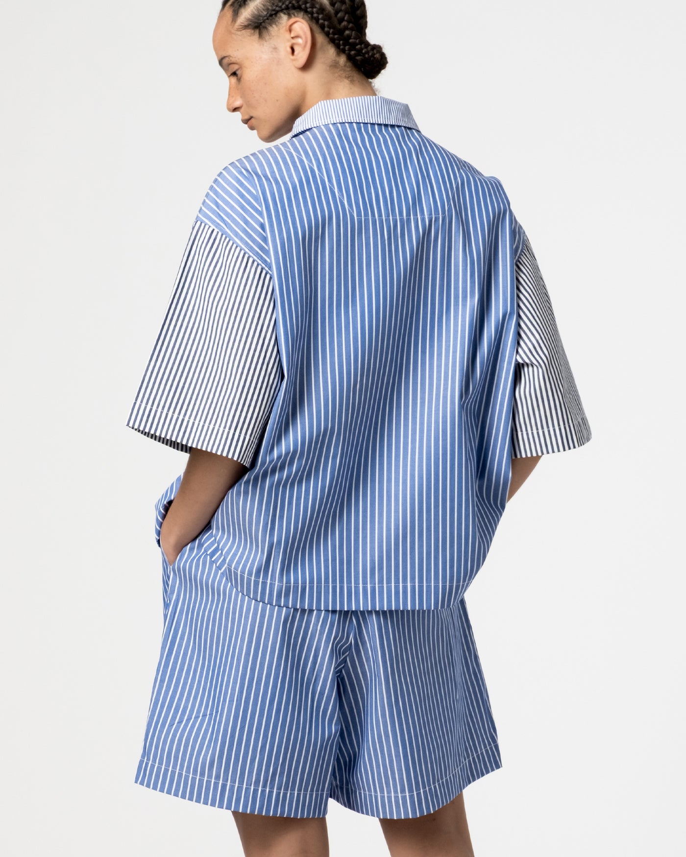 Summer Pyjama Mix & Match Stripes Blue