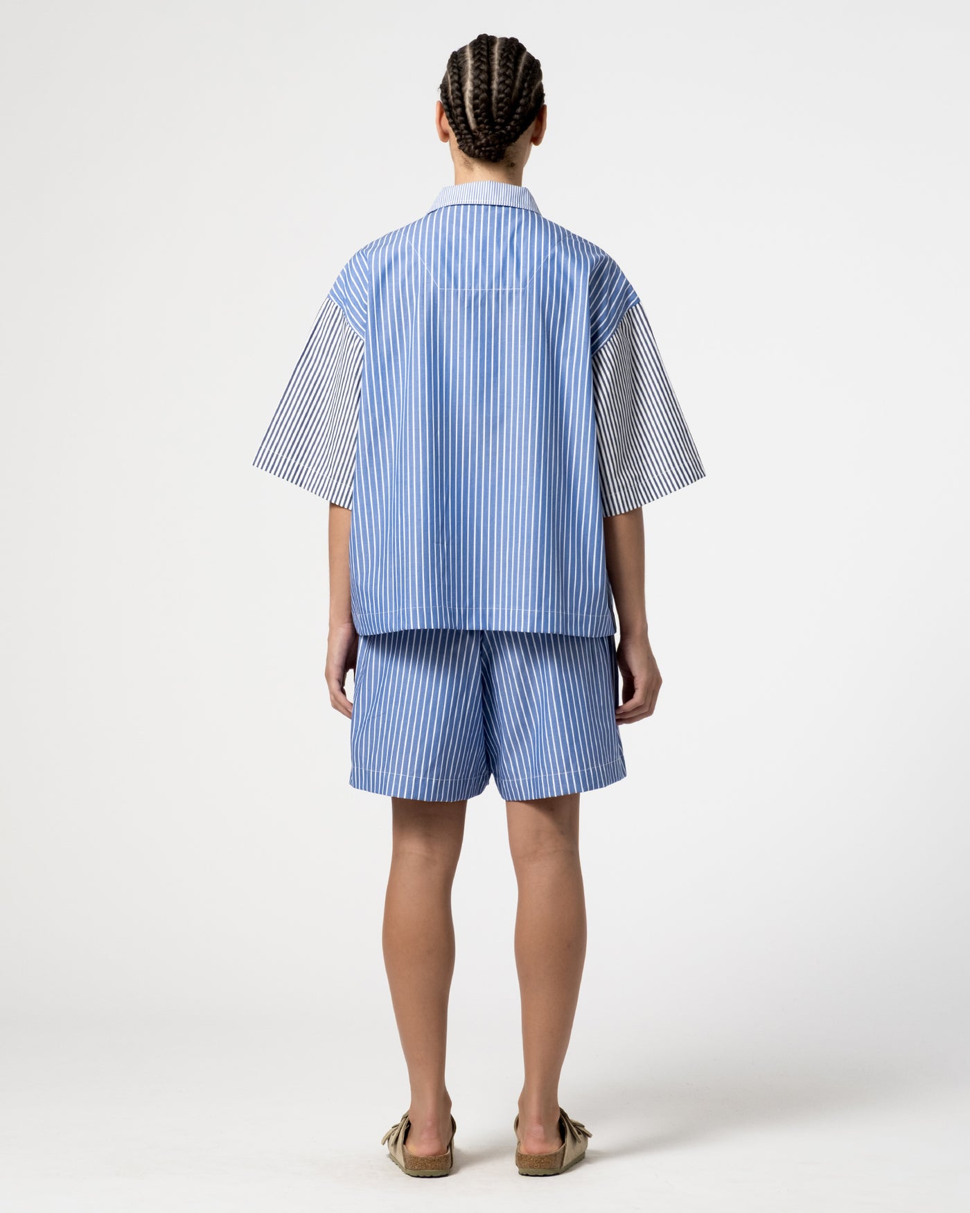 Summer Pyjama Mix & Match Stripes Blue