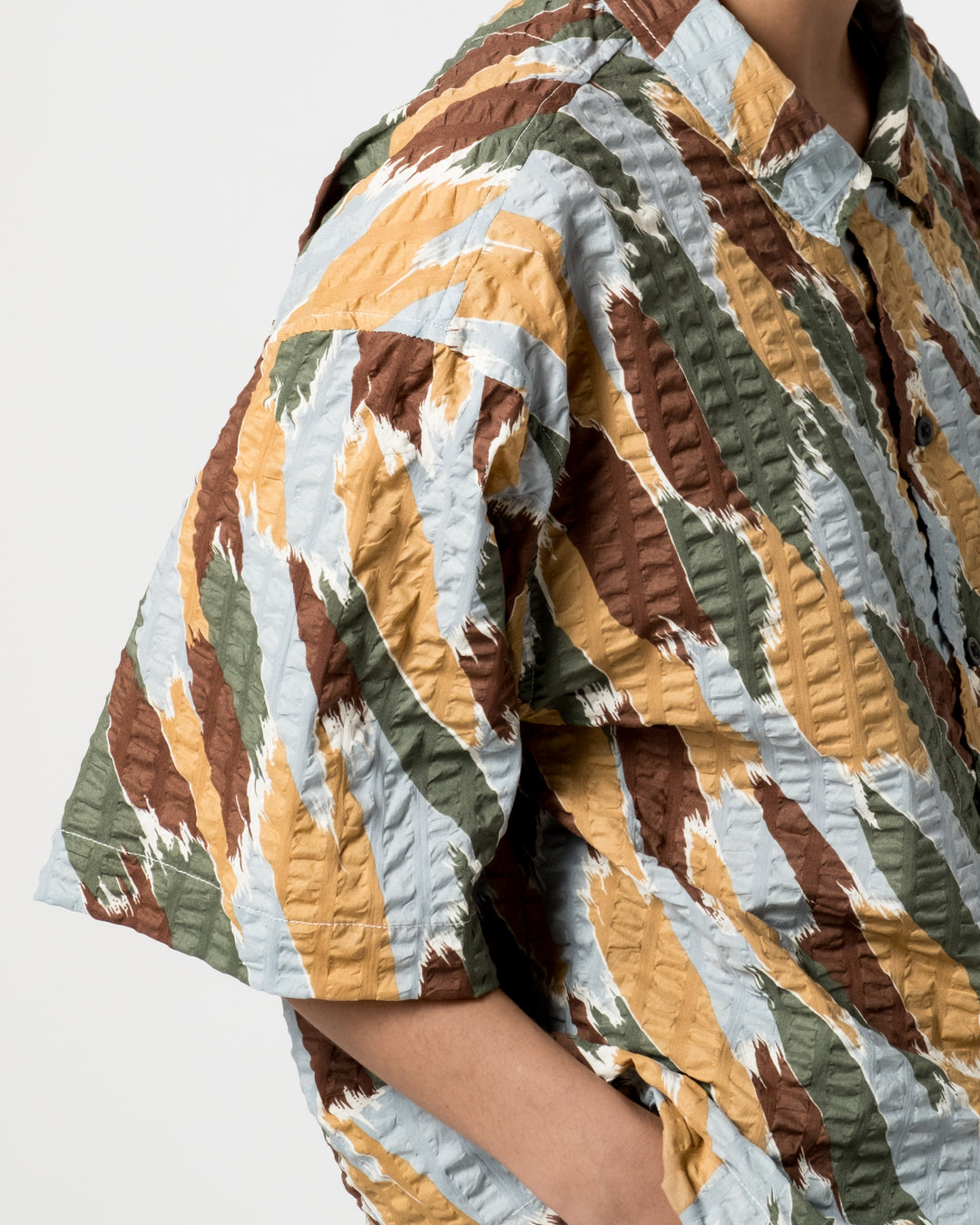 Summer Pyjama Brush Print Multicolor