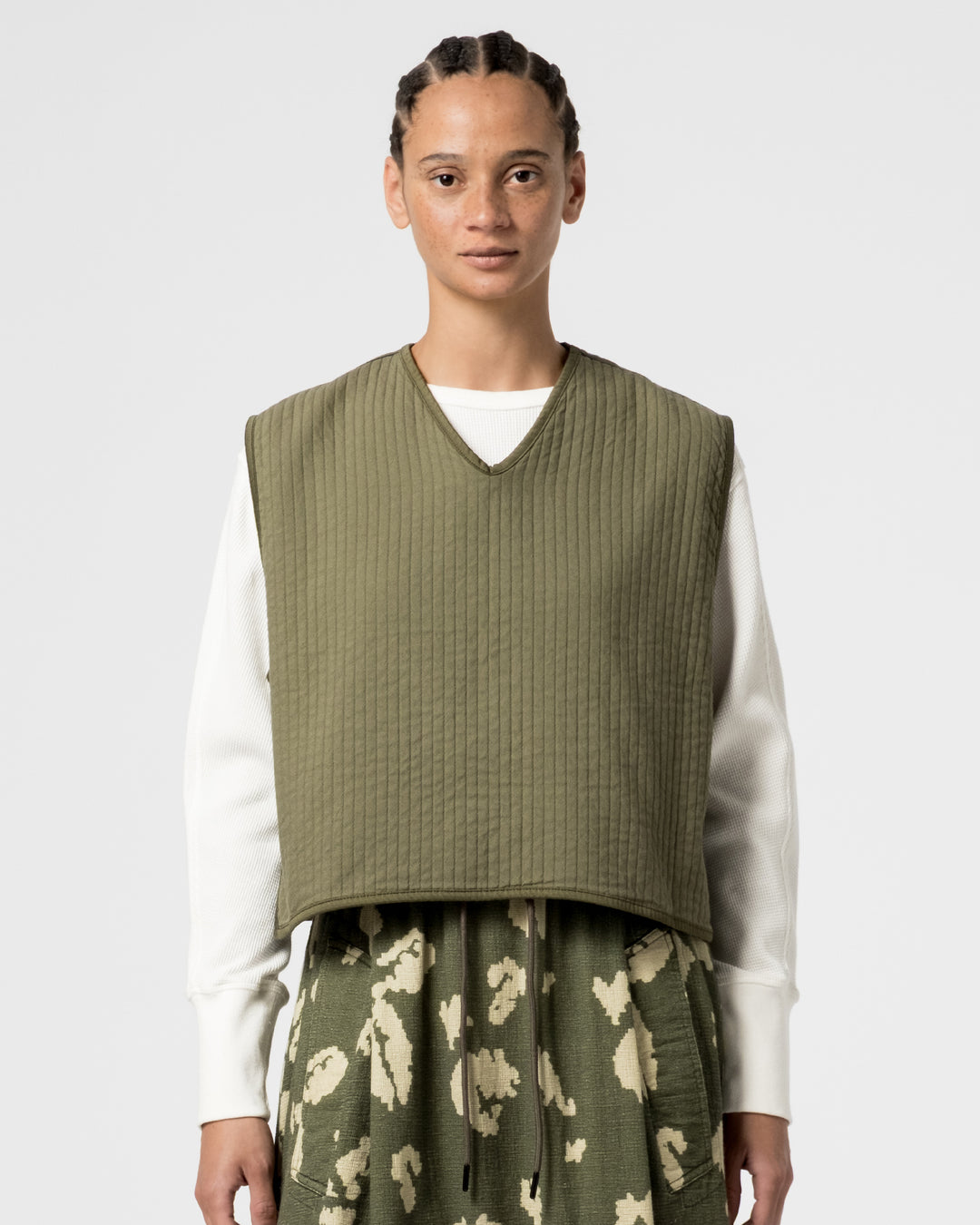 G.o.D Vee Vest Armor Cotton Litchen