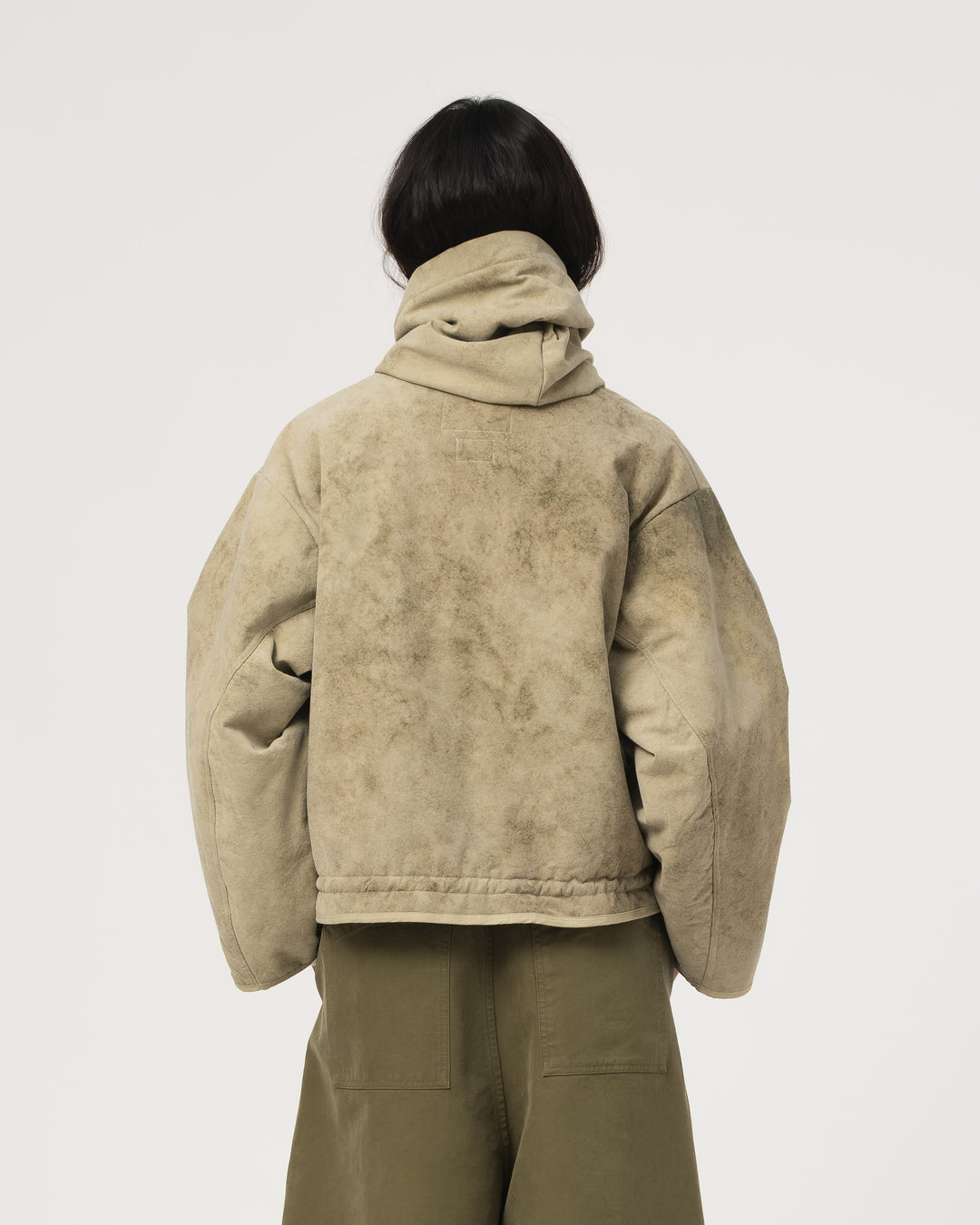 G.o.D Jackie Scarf Padded Cotton Avocado