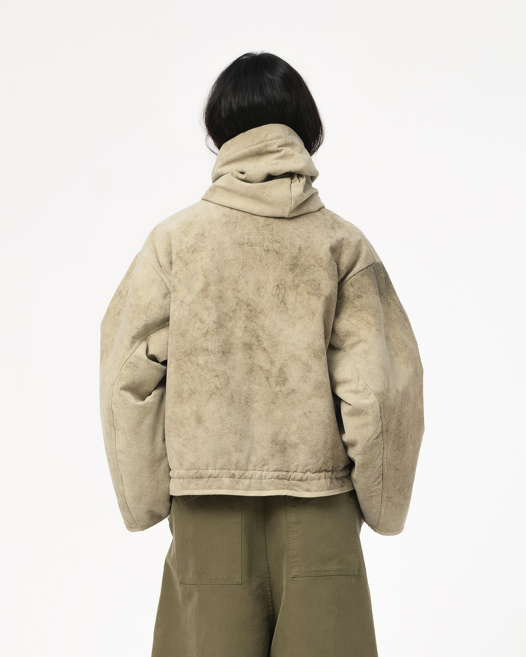 G.o.D Jackie Scarf Padded Cotton Avocado