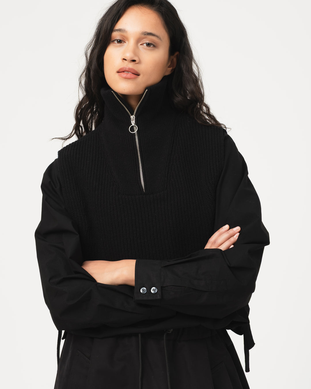 G.o.D Fly Neck Delta Yarn Black