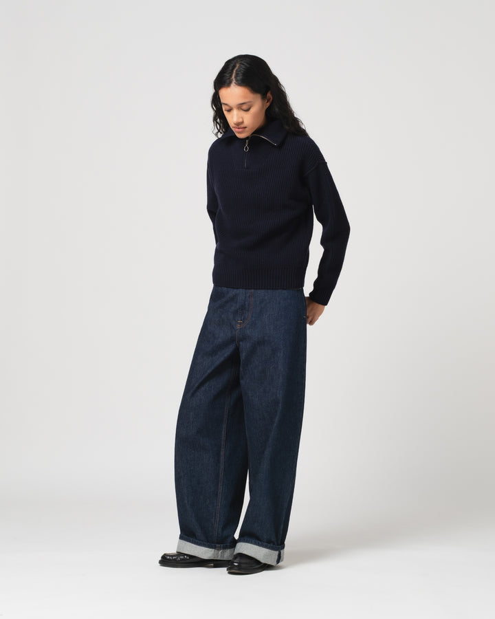 G.o.D Janet Denim Century Denim Blue