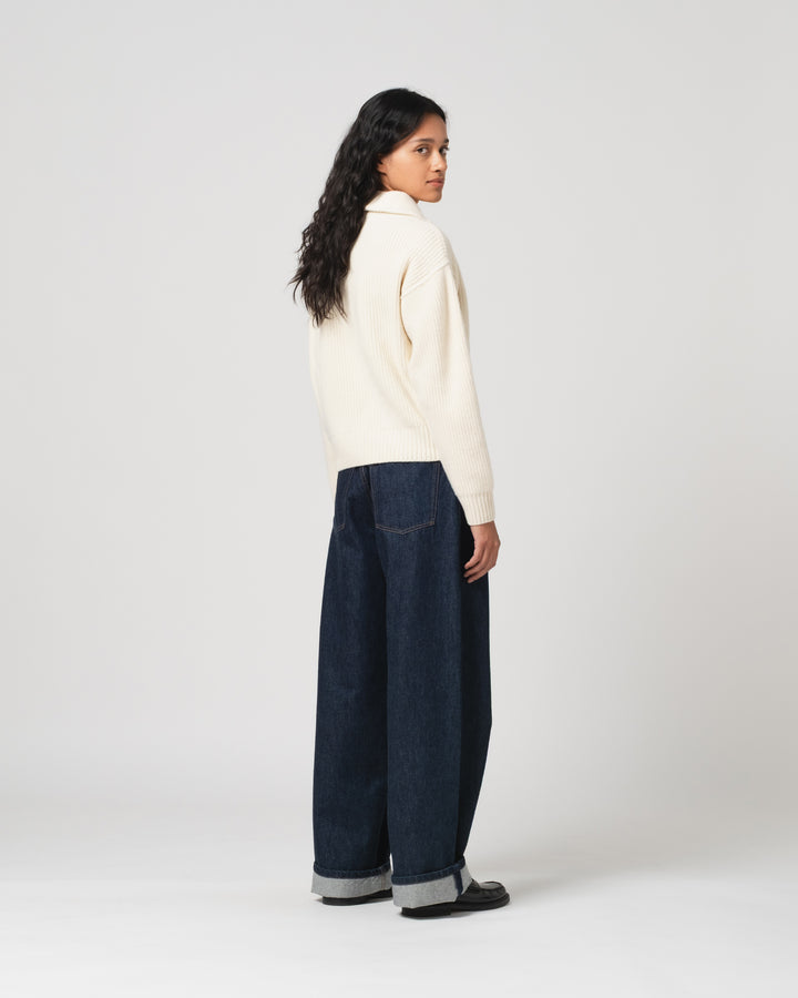 G.o.D Janet Denim Century Denim Blue