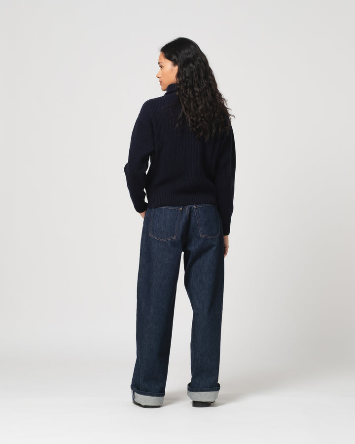 G.o.D Janet Denim Century Denim Blue