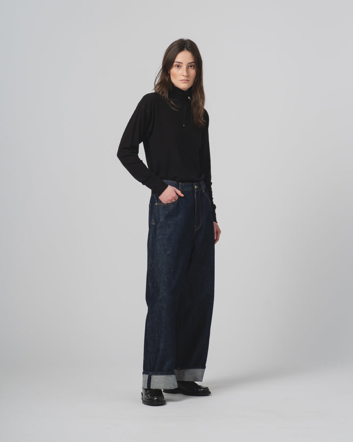 G.o.D Janet Denim Century Denim Blue