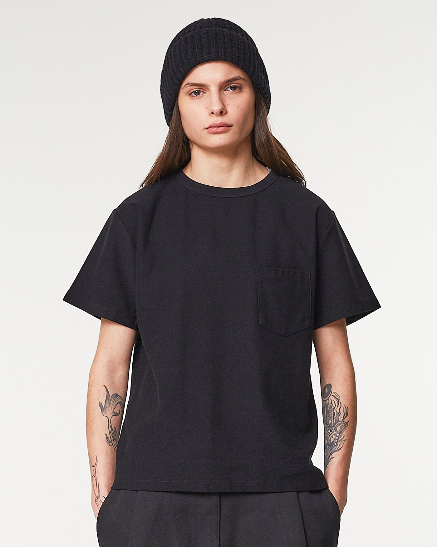 G.o.D Pocket T Organic Open End Jersey Black
