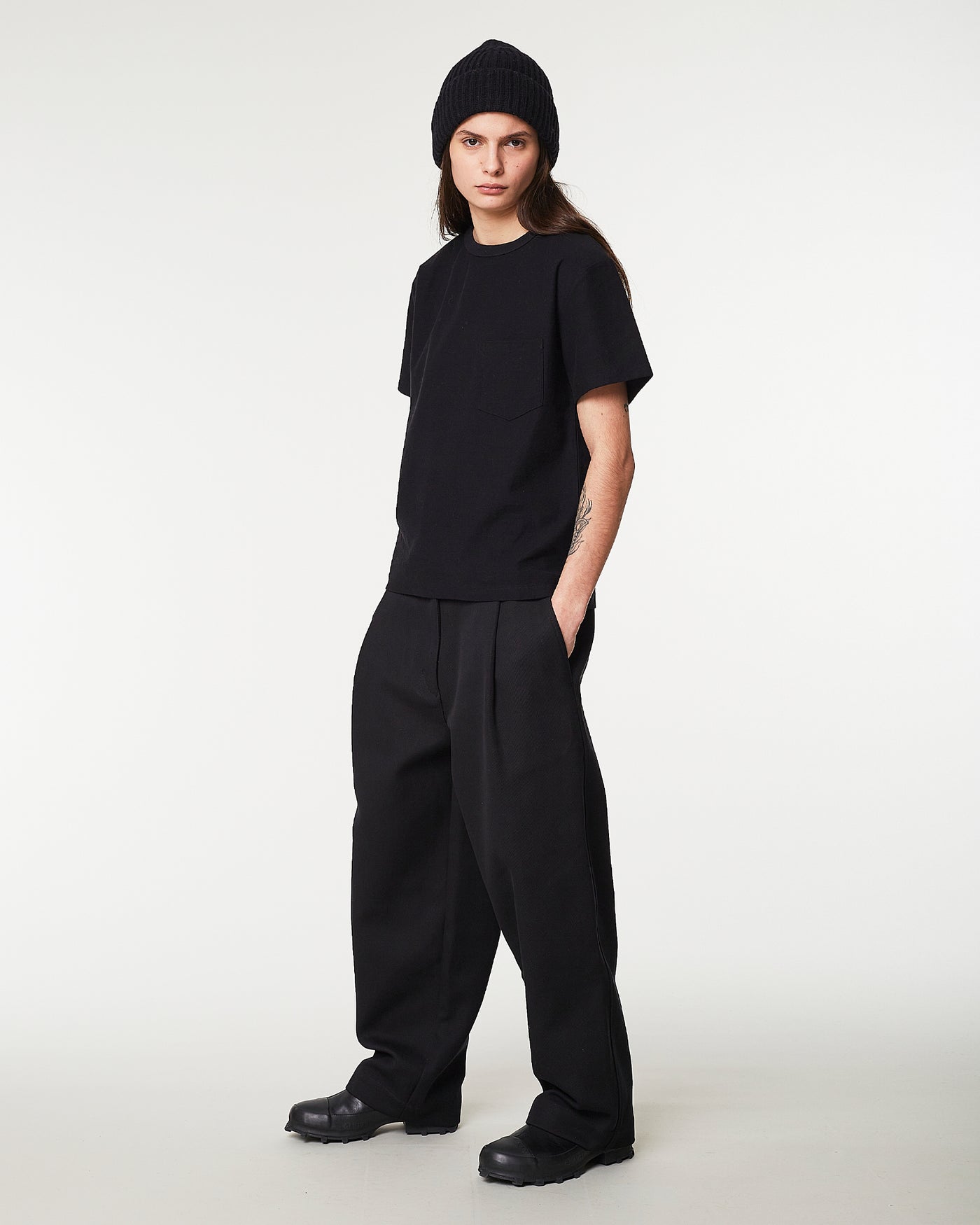 G.o.D Pocket T Organic Open End Jersey Black