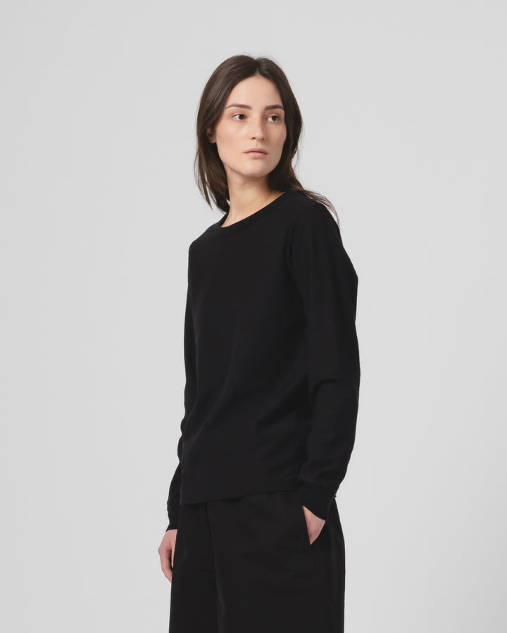 G.o.D Club T L/S Black