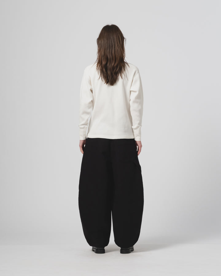 G.o.D Thermo L/S Waffle Jersey Off White