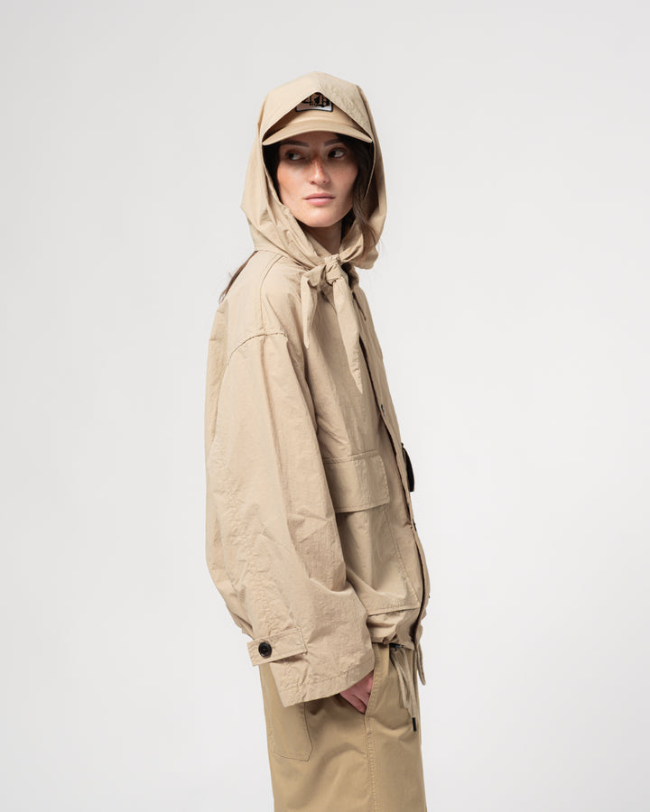 Jackie Scarf Fuji Nylon Oyster