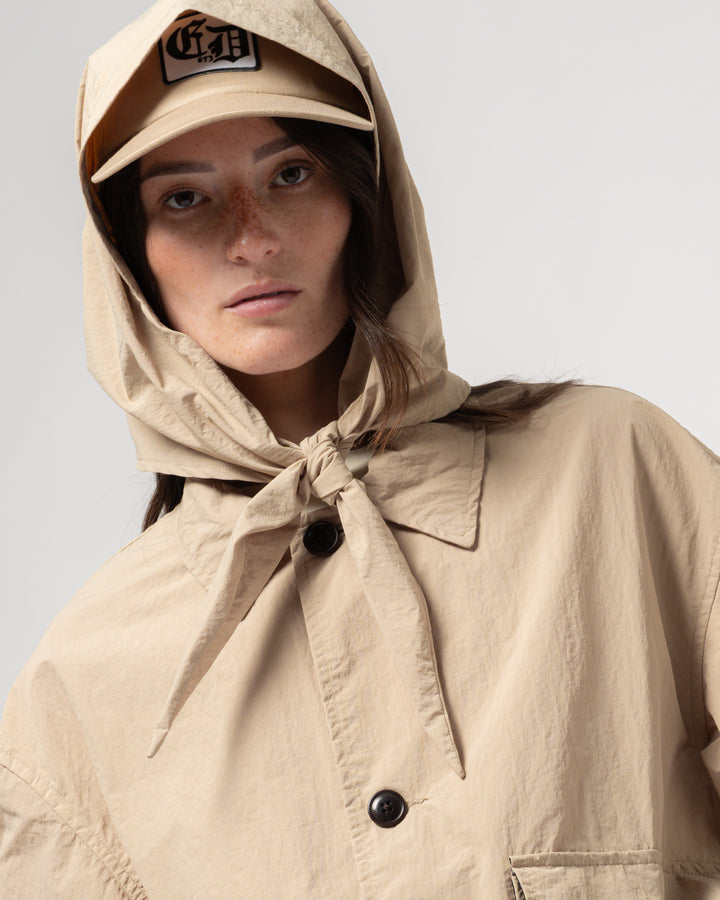 Jackie Scarf Fuji Nylon Oyster